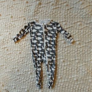 Kickee Pants Swans 3-6 months